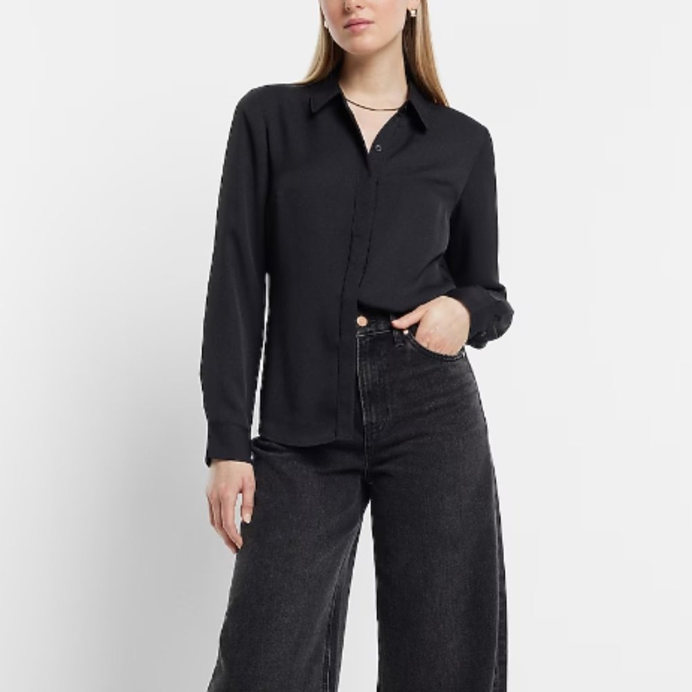NWT Express Relaxed Portofino Shirt